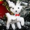 Pack of 2 Christmas Pendant New Year Holiday Hanging Xmas Tree Fireplace Dining Bar Hotel Farmhouse Decoration Ornament
