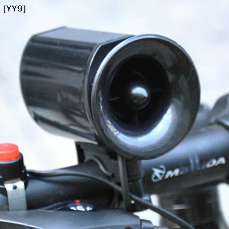 6 Sounds Loud Bicycle Electronic Horn, Waterproof Bike Bell Siren Alarm for Cycling Safety[YY9]