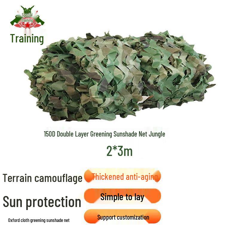 Heavy-Duty Multi-Purpose Camouflage & Sunshade Net