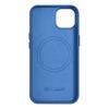Icarer Litchi Premium Leather Case Skórzane Etui Iphone 14 Plus Magnetyczne Z Magsafe Jasnoniebieski (Wmi14220711-Lb)