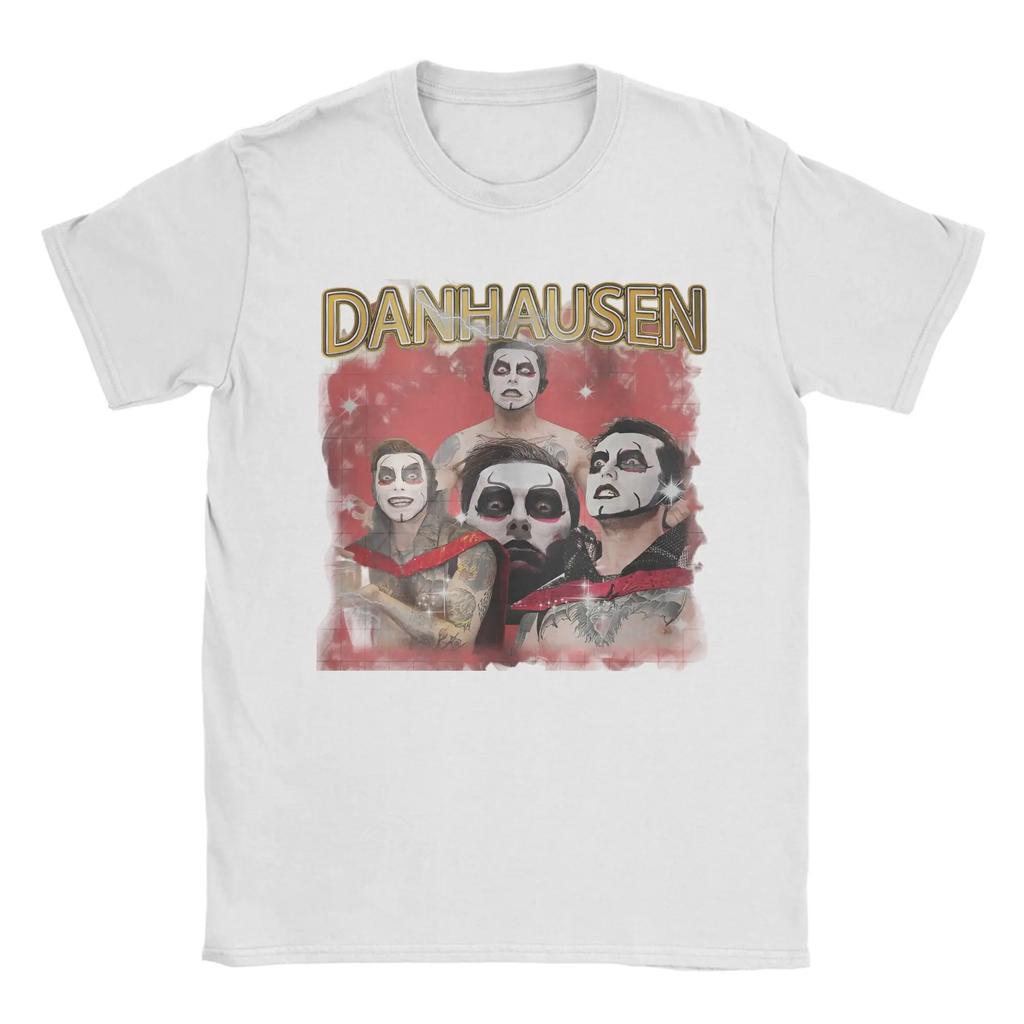 Men T-Shirts Danhausen Wrestler Wrestling Very Nice Very Evil Vintage Cotton Tees Short Sleeve T Shirt Round Neck Tops Plus Size