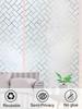 Frosted PVC Window Film - Static Cling UV Blocking Privacy Cover for Home Office Glass Doors Opaque