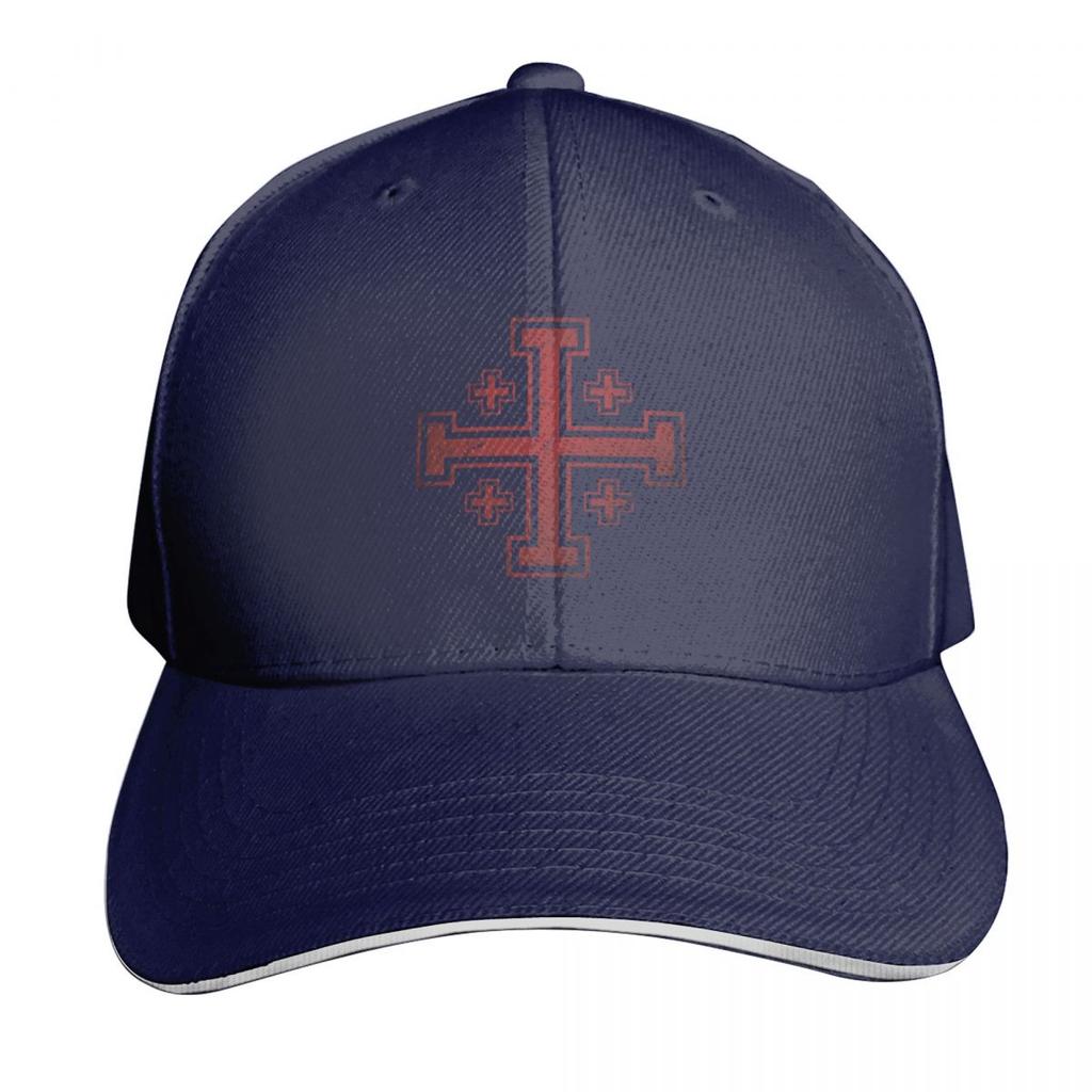 Jerusalem Cross medieval Knights Cross Crusader Baseball Cap funny hat Trucker Hat beach hat Golf Unisex Womens