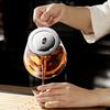 Heat Resistant Glass Teapot with Stainless Steel Tea Strainer High Heat Resistant Infuser Flower Kettle Kung Fu Tea Pots