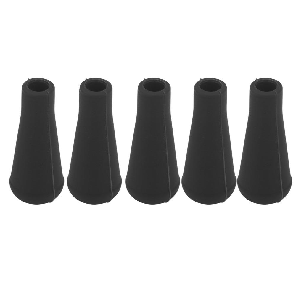 5PCS Rubber Archery Arrow Tips 8mm/0.31in Inner Diameter Training Arrow Points for Wood Arrows