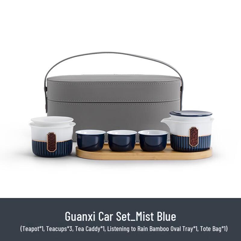 Nanshan Gentleman Ceramic Car Tea Set