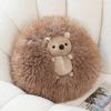 Cartoon Panda Hedgehog Plush Pillow Lumbar Cushion For Kids And Sofa Decor