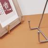 Metal Plate Display Stand Picture Frame Easel Tabletop Picture Stand Wire Easel for Display Photo Frame Book Sign Vinyl Record