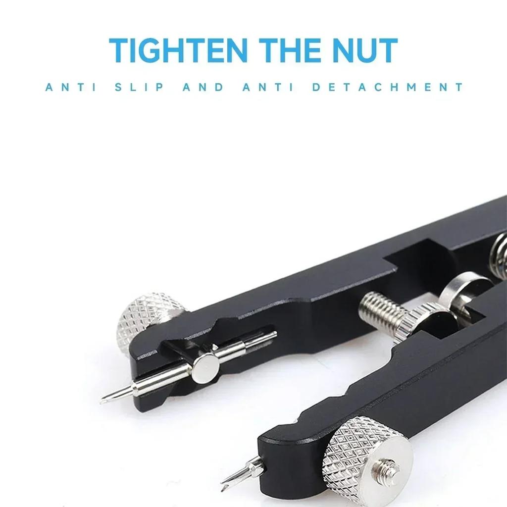 New 6825 Watch Pliers Watch Spring Bar Plier Tool Kit Tweezer Removal Strap With Screw Adjustment Length Size Replacement Repair