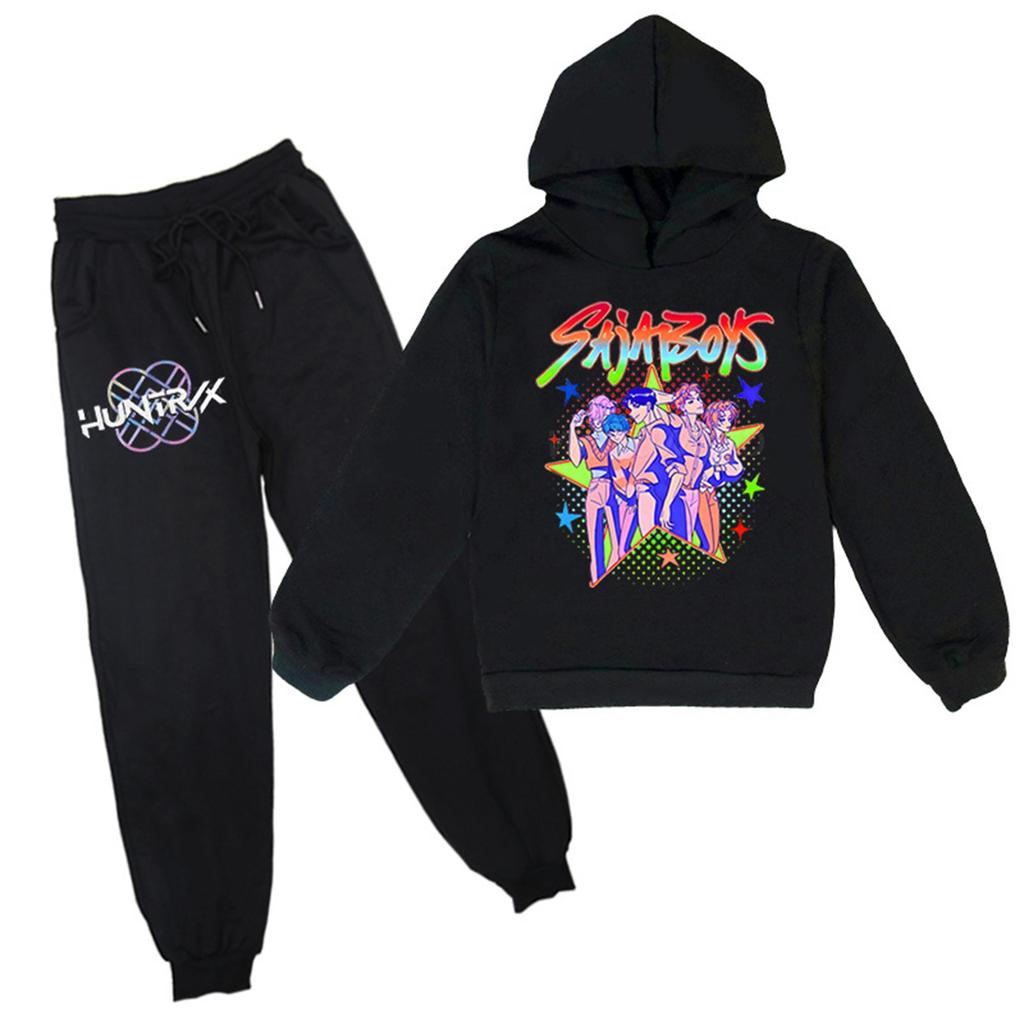 Chlapci Dívčí tepláky Oblečení Mikina s kapucí Tepláky na jogging Tepláky Set Módní outfit