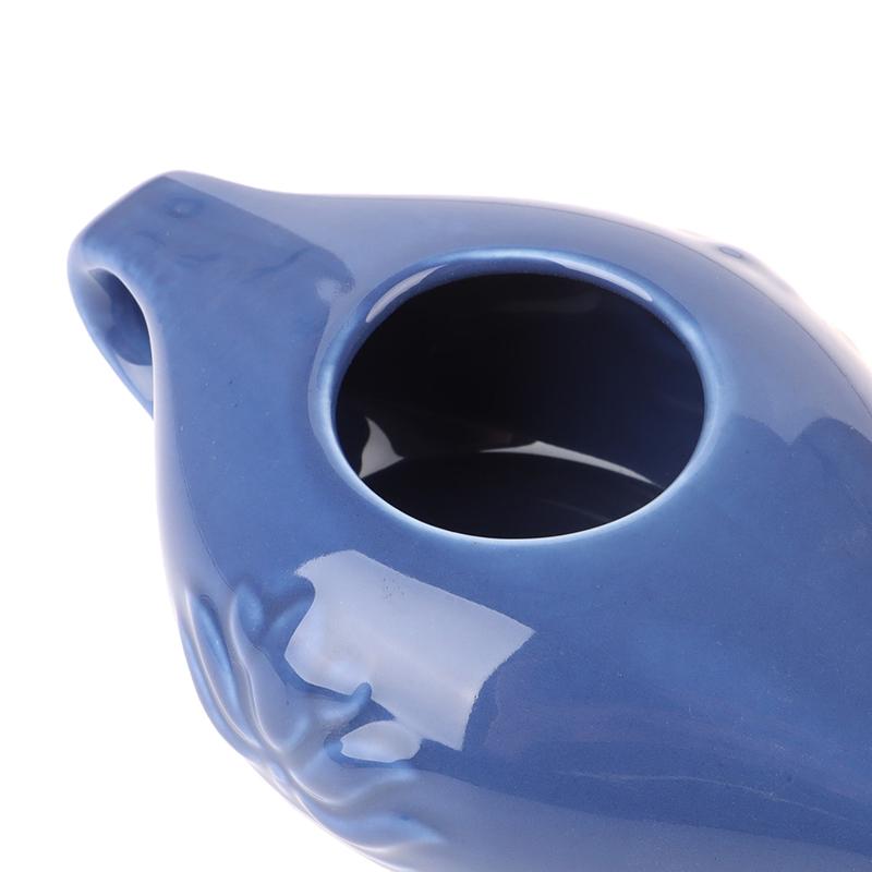 Limpeza de Neti Pot Lavagem Nasal Trocador com Material Cerâmico Irrigador Nasal Oral
