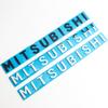Auto Kapota Písmena Logo Slova Znak Samolepky Pro Mitsubishi Outlander ASX Eclipse Cross Pajero Lancer EVO Delica Triton