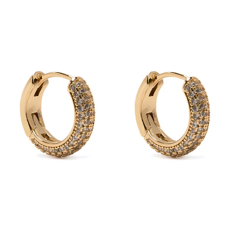Kate Spade Personalized design gold-plated crystal earrings women s gold WBRUH996SB золотой