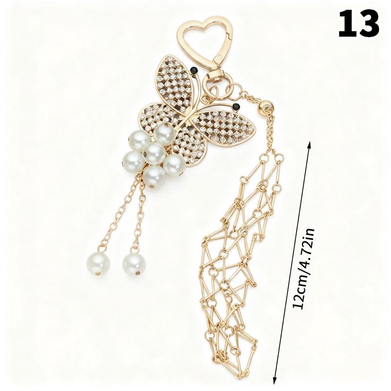 Stainless Steel Metal Net Pocket Lipstick Hand Cream Bag Keychain Charm Bag Accessories Silver/Gold Color Lip Balm Keychain