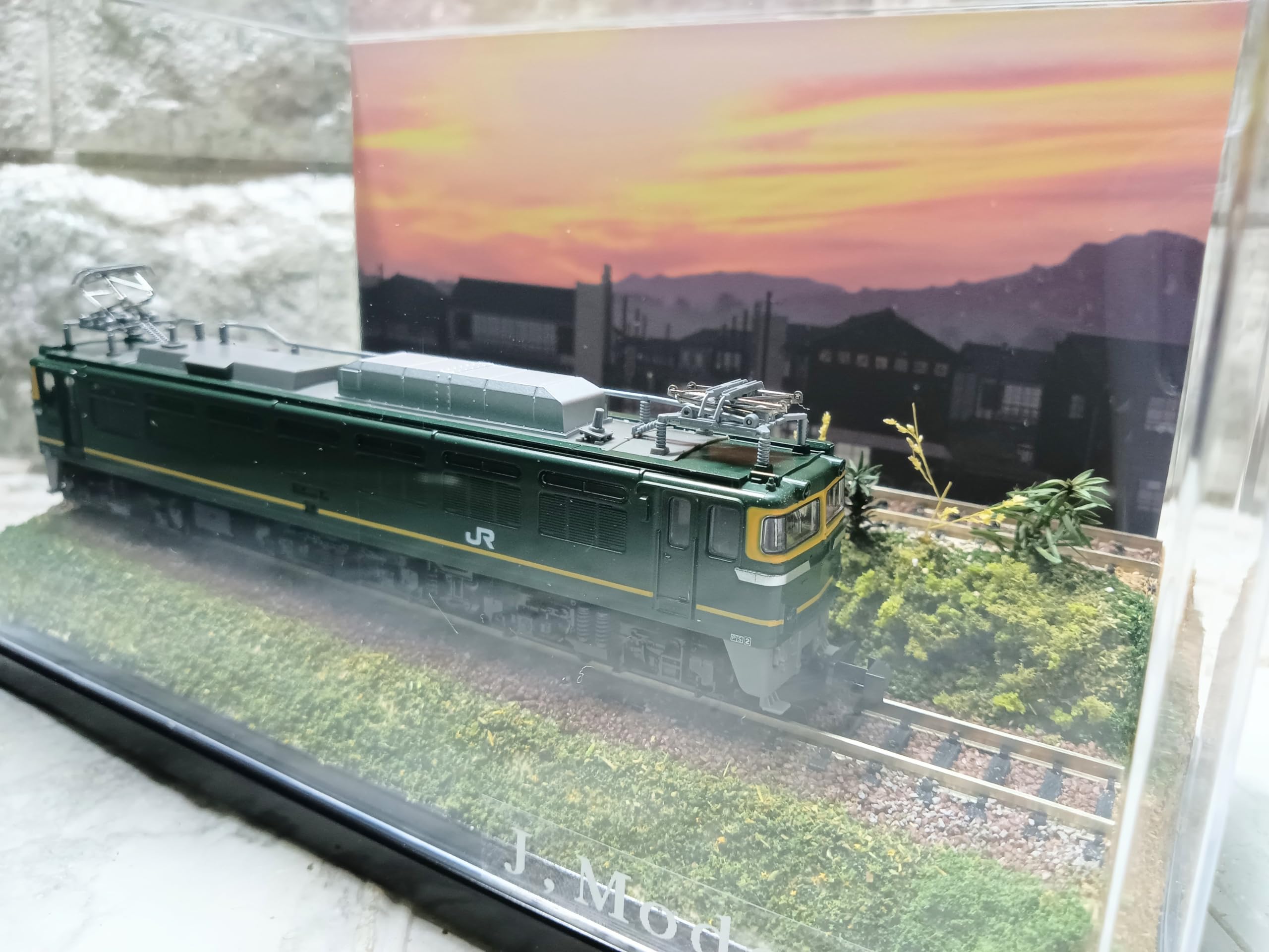 

Diorama Case [Twilight] (N gauge) зелёный