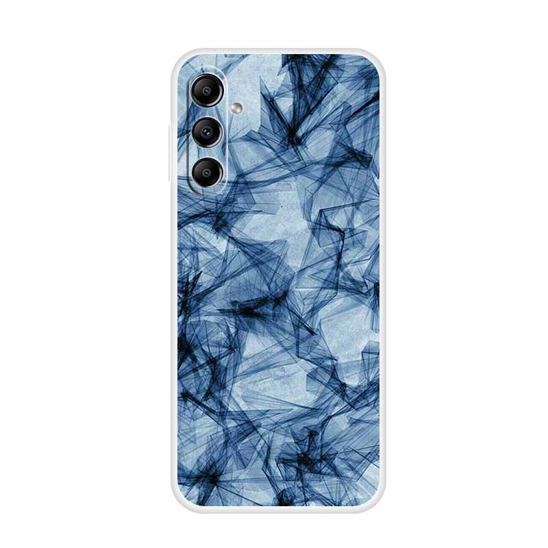 For Samsung Galaxy A14 A34 A54 5G Marble Soft Case Silicone TPU Phone Back Cover Coque for Samsung A 54 34 14 4G Cartoon Fundas