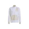 Casual Sports Running Retro Stand Collar Colorblock Jacket Men’s White GP6487