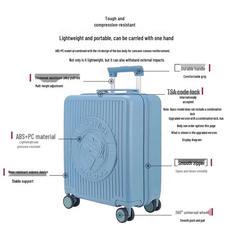 Diplomat Owl BuBu 3D Hardside Carry-on Luggage