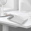 2Pcs Anti-spill Edge Food Serving Plate Thickened Organizer Tray Display Dish  Bathroom