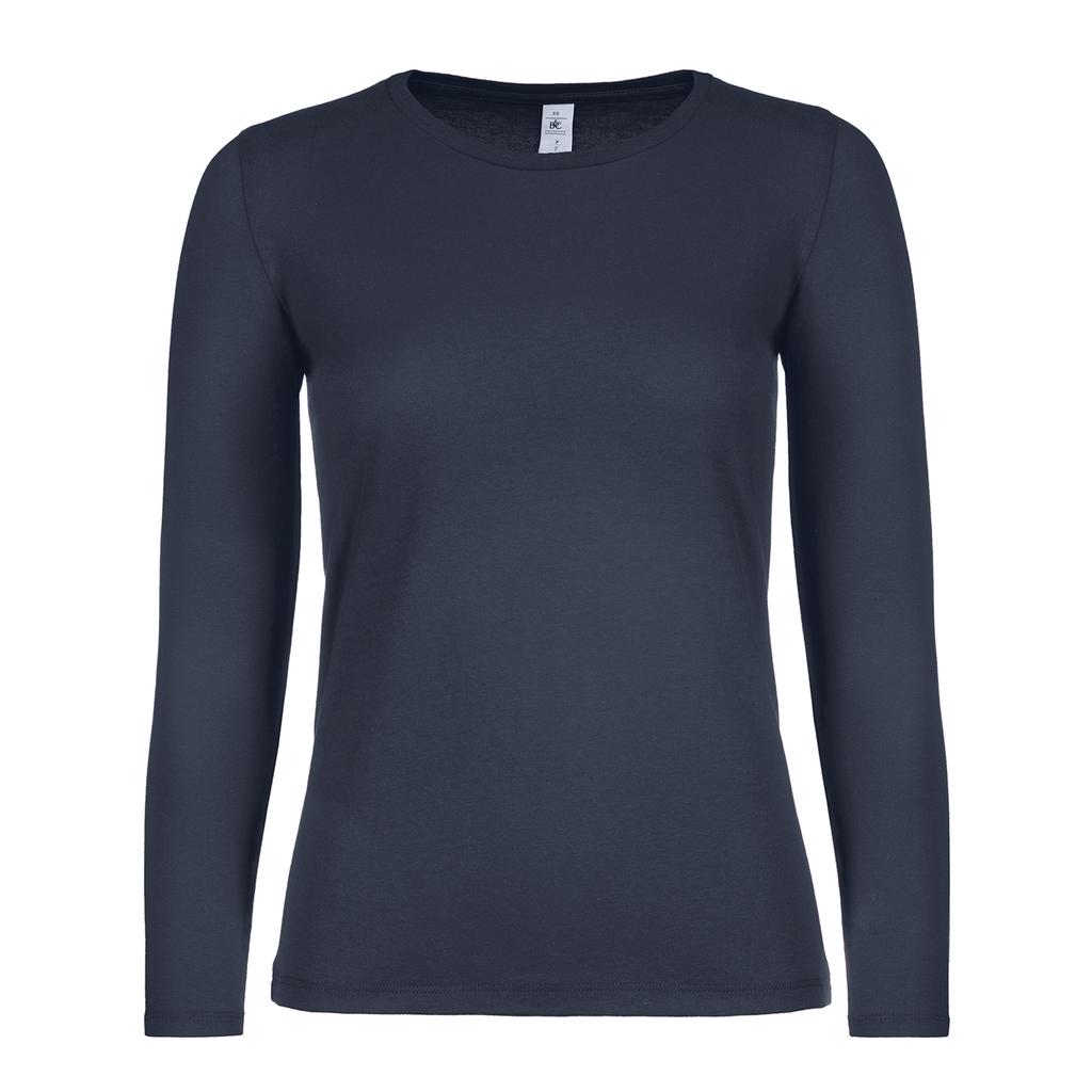 B&C Womens/Ladies #E150 Long-Sleeved T-Shirt