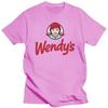 New Wendys Fast Food Restaurant Logo Men'S T Shirt Fast Food Logo Men'S Restaurant Wendys  O Neck T-shirts Summer Hip Hop Tshirt