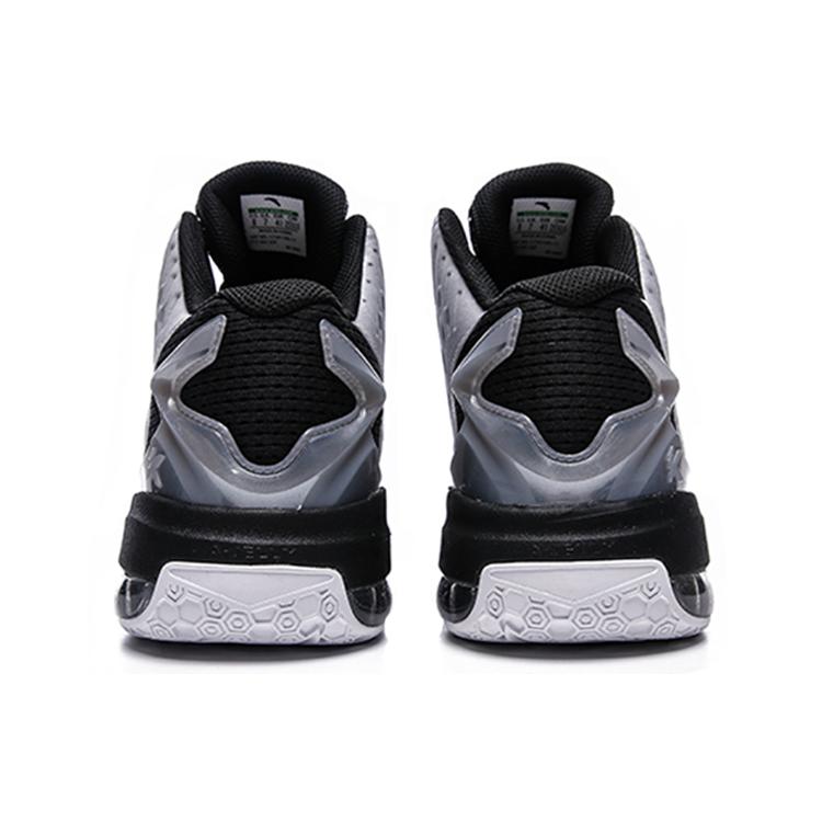ANTA Thompson KT Basketball Shoes Men's High top Silver/Black 11741105-11