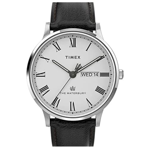 

Timex Waterbury Classic Day-Date 40mm Watch TW2U88400VQ