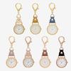 Pocket Watch Keychain Watch Analog Lire White [Fieldwork] Women's GY069P-1