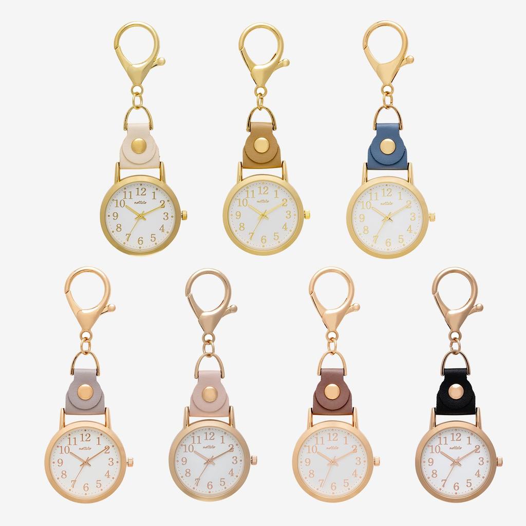 Pocket Watch Keychain Watch Analog Lire White [Fieldwork] Women's GY069P-1