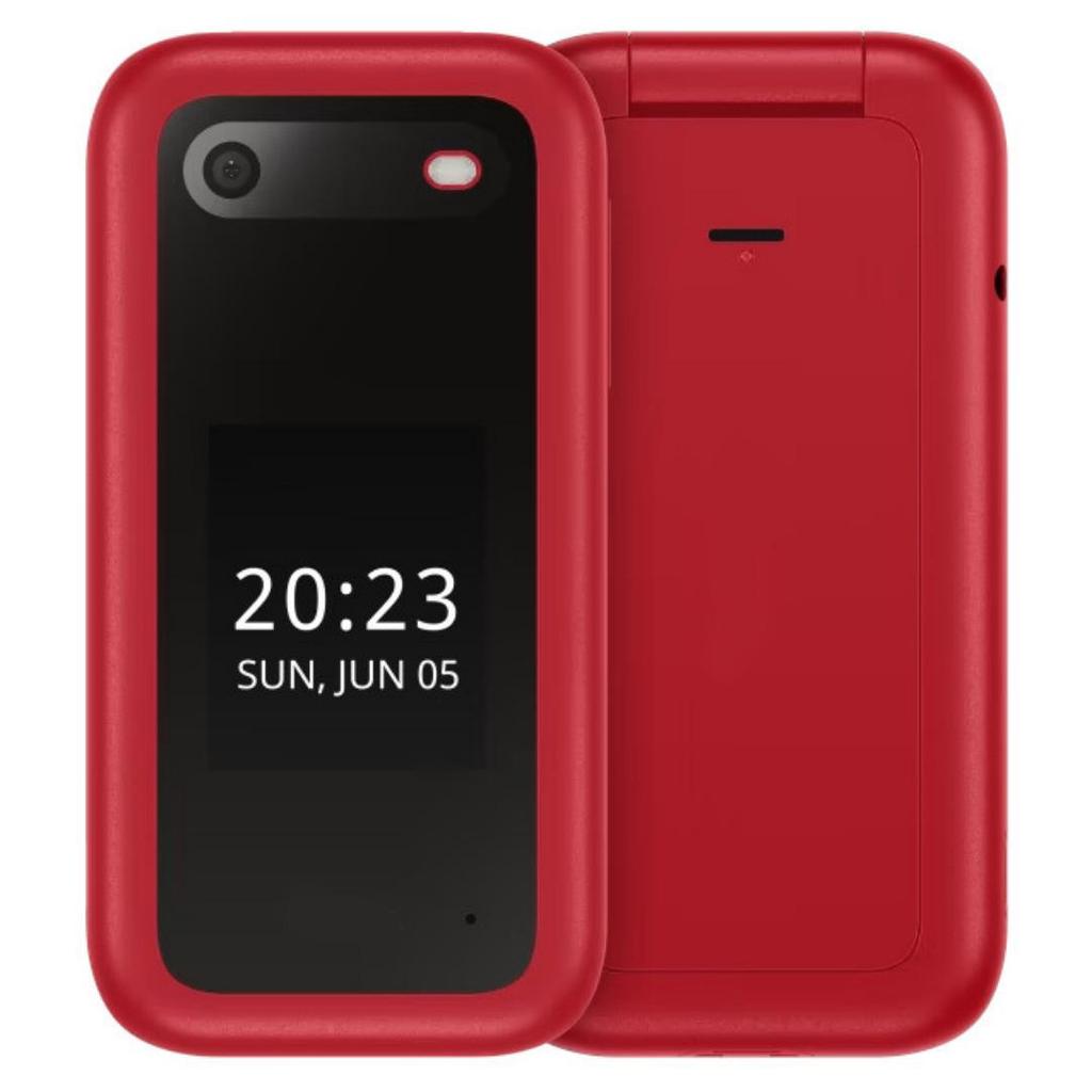 2,8-Zoll Senioren-Klapphandy - GSM Dual-SIM, 2G-Tastatur für Ältere