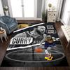 Golden State Curry Player Customized Name Floor Mat Suitable for Decorate Room Kitchen Foyer Dining Room Anti-slip Rug Anime Office Decor