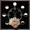 60x60cm Tarot Card Tablecloth Flannel Geometric Figure Divination Altar Cloth Board Game Oracles Card Pad Runes Support