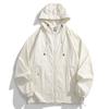 Sommer Eis Seide Kühl Sonnenschutz Jacke, Kragen Jacke, Herren Freizeit Leichter Mantel