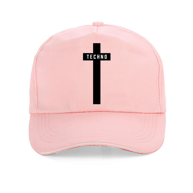 Techno Cross Printed hat Unisexs Womens Unisex Music Festival Black Detroit baseball cap Summer adjustable Snapback hats