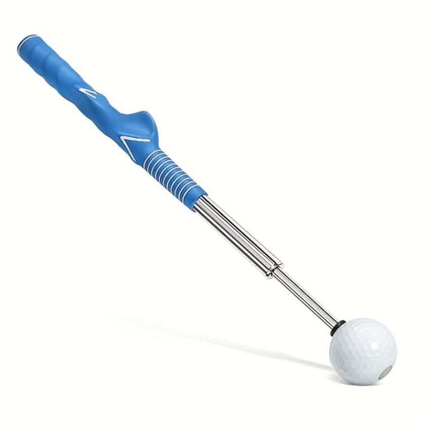 Golf Telescopic Swing Exerciser Sounding Impact Stick Swing Golf Swing Exercise Swing Trainer Correcting Gesturer Training Aid