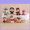 Crayon Shin Chan Handheld Dinosaur Car Model With Pvc Material For Office Decor And Collection