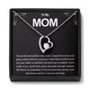 Trendy Creative Elegant Heart Pendant Necklace Decorative Holiday Mother's Day Gift For Mom Brithday Jewelry With Gift Box