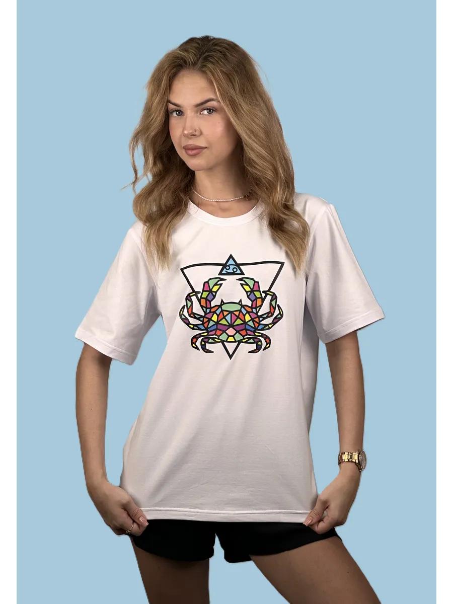Cancer print T-shirt 2XL