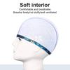 Cuffia da nuoto impermeabile con stampa di foglie, protezione per le orecchie e design antiscivolo per adulti - Perfetta per piscina, spiaggia e divertimento estivo