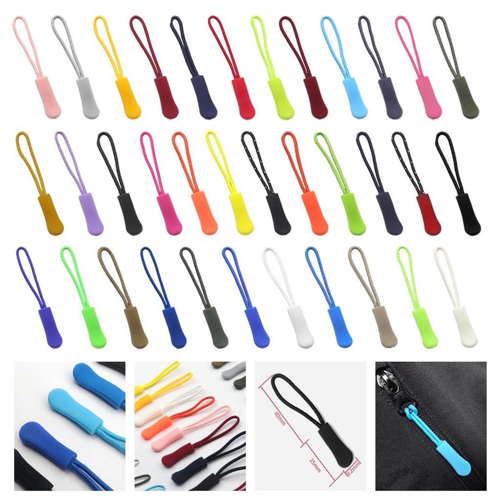 Colored TPU Caterpillar Zipper Pull Tab for Apparel and Bags Accessories