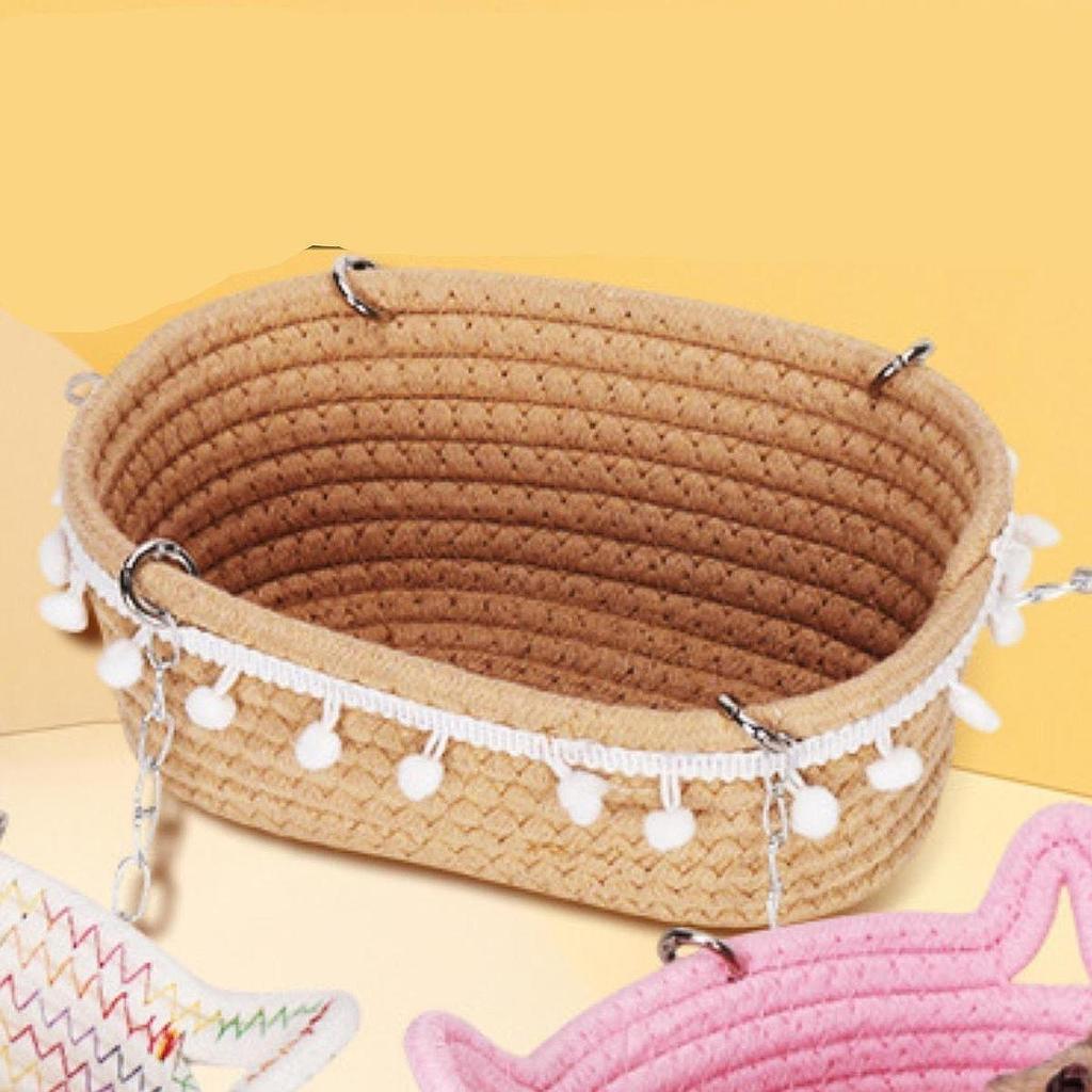 Chinchilla Hammock, Hanging House for Rats, Pet Bed Basket Sugar Glider