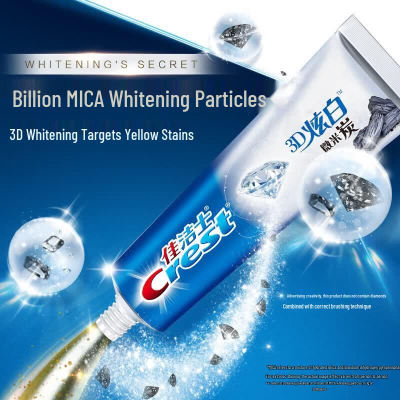 Crest 3D White Micro-Charcoal Whitening Toothpaste