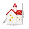 4 Pieces Christmas Lighting Sculptures Xmas Ornaments Handmade Collection Lamp