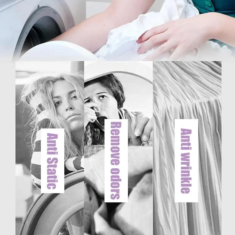 40 sztuk arkuszy zapachowych lawendowych do suszarki bębnowej-Zmiękczacz do tkanin zapobiegający elektryzowaniu, chroniący przed zapachami, aromatyczne płatki do ubrań