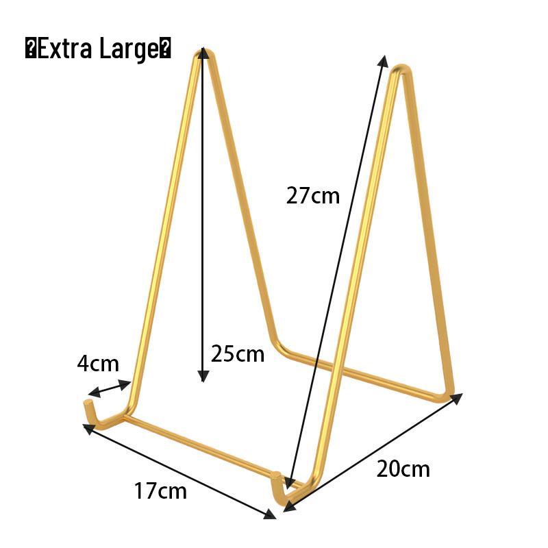 Vertical Glass Photo Frame Stand for Desk and Floor