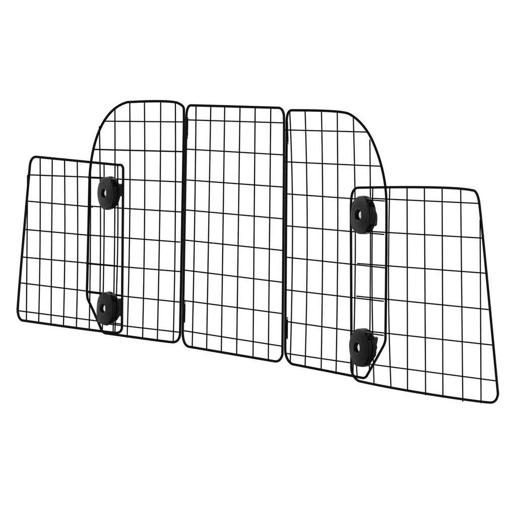 Dog Car Barrier 38.5"-61.6" Adjustable Pet Divider Gate for Cargo Area