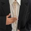Classical Chain Fringe Brooch Dateless Lapel Pin Accessory Elegant Fringe Pin Enhances Dresses Coats And Handbags