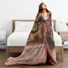 Warm Blankets Camping Anime Yu Gi Oh Card Throw Blanket  Flannel Bedspread For Couch Chair Novelty Sofa Bed Cover