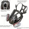 6800 Gas Mask Full Face Respirator] Paint Mask for Painting, Machine Polishing, Welding and Other Work Protection, Gas Mask