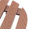 Vidaxl Plant Pot Caddy, 4 Pcs, Brown, Ø30X7.5 Cm, Wpc